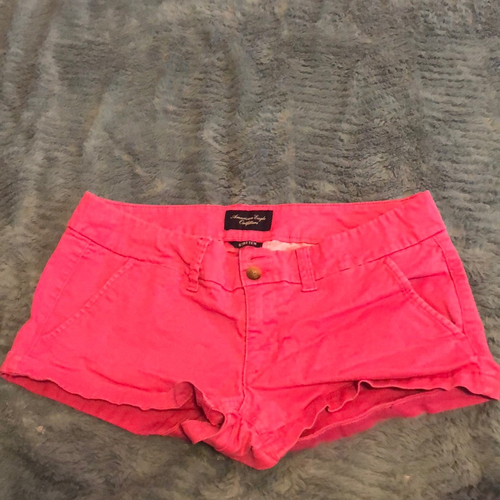 Pink American Eagle Booty Shorts